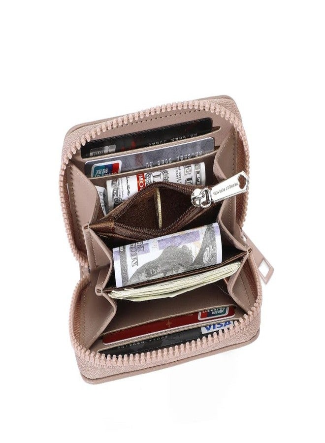 JI ACCESSORIES JI TravelMate Hanging Wallet Purse Women's Wallet Zipper Premium Wallet (White) - Image 2